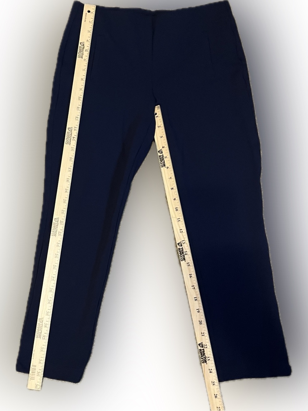 Chico’s Slim Leg Pull-On Pant in Passport Blue size 8 - Picture 4 of 12